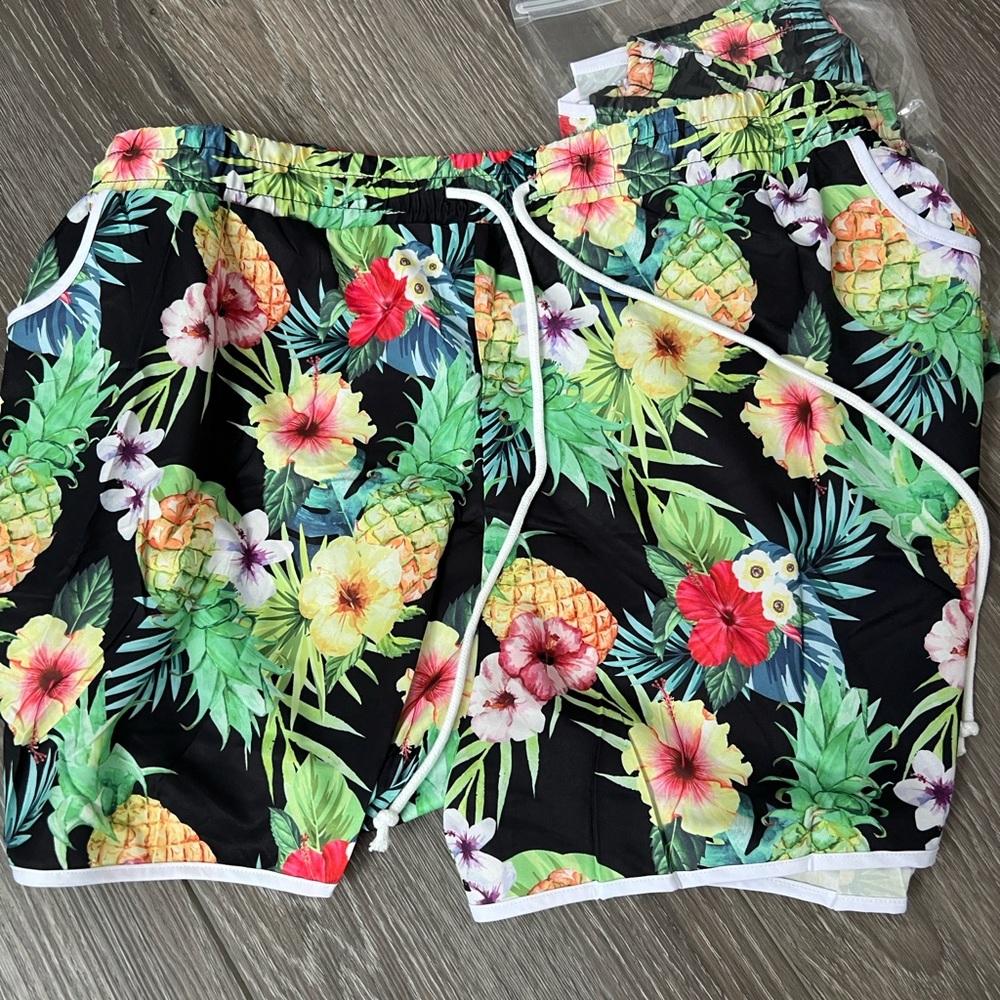 Tropical Floral women’s Swim Shorts